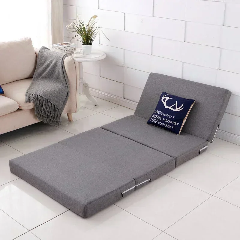 Foldable sponge mattress, single bed furniture, memory sponge, comfortable and soft, office lunch break, simple tatami, yoga mat