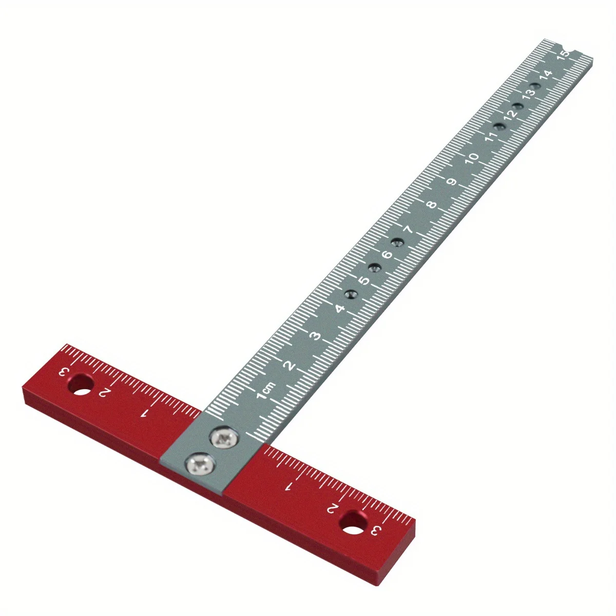 Aluminum Alloy T Ruler, Metric Laser Printed, Drafting Ruler, Architect Ruler, Set Square Companion Ruler 170MMx85MM