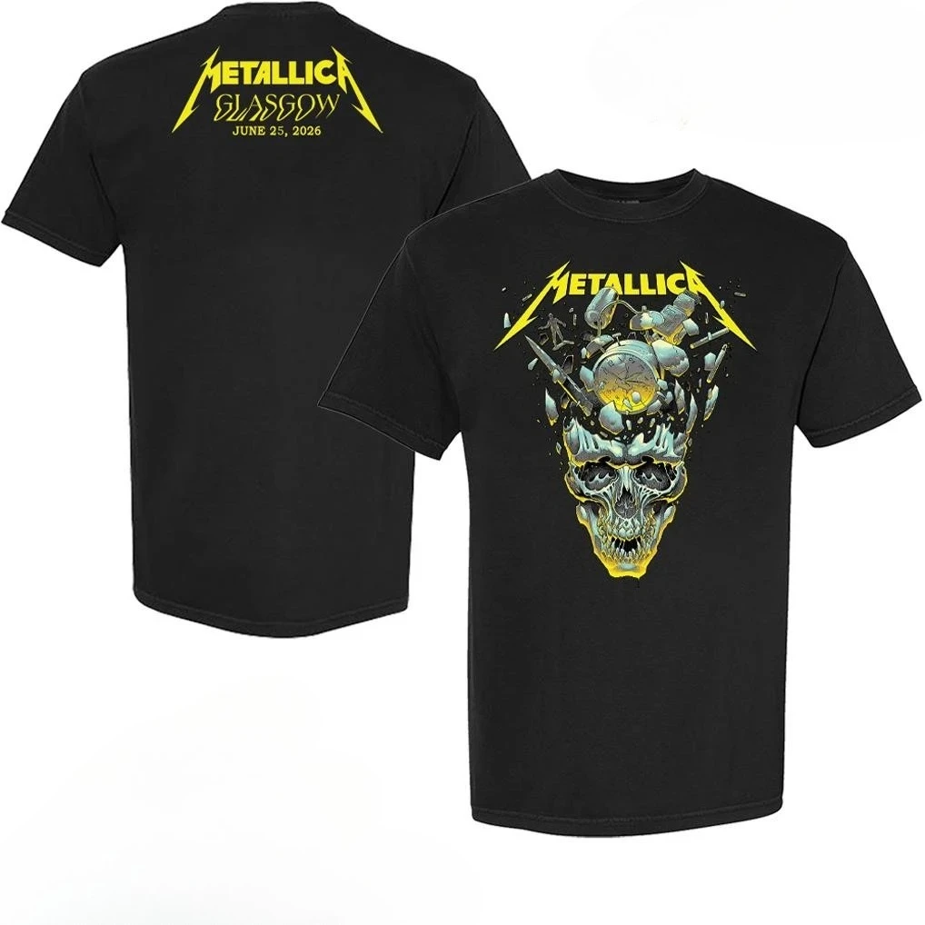 Metallica M72 Glasgow June 25, 2026 Scotland T-Shirt view 6