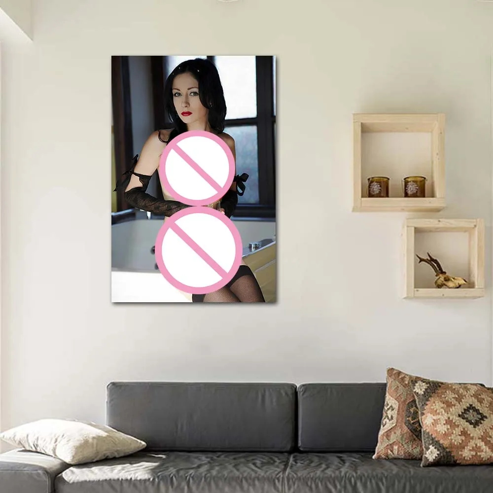 An Elegant Woman Poster & Print Modern Artwork Canvas Painting for Home Decor Wall Art Picture For Living Room Decoration