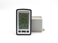 MISOL  1 UNIT of wireless rain meter w thermometer, rain gauge Weather Station for in/out temperature