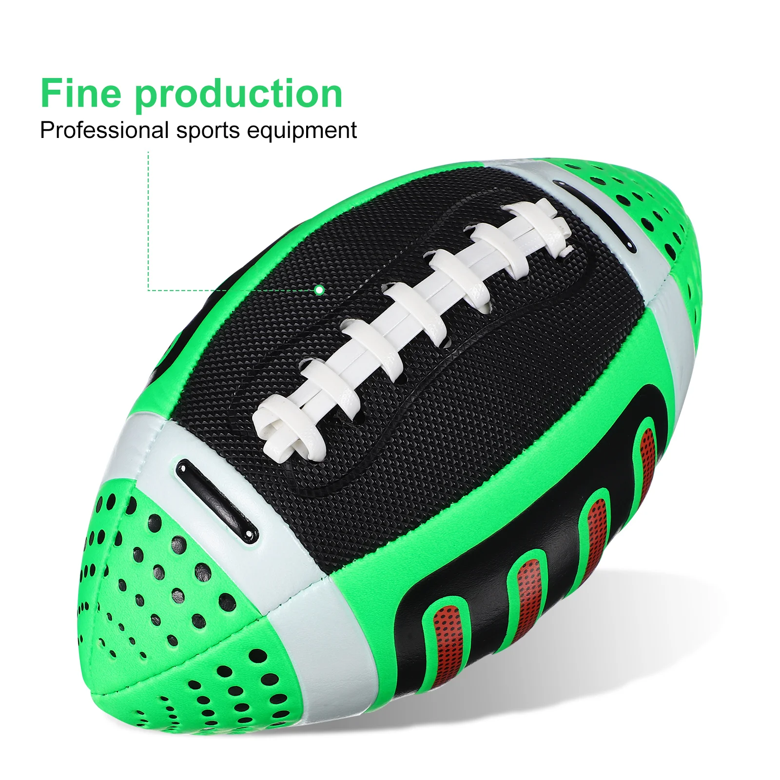 Training Rugby Ball Mini Football Accessory Colored Portable Product Outdoor Youth Practice Exercising Kids