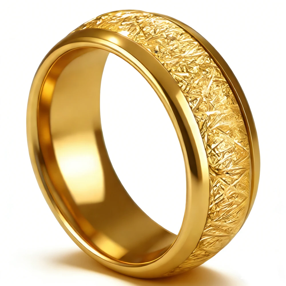 Pierścień inteligentny z chipem RFID 125kHz T5577, ceramiczny, z żywicą epoksydową w kolorze złotym, do kart kontroli dostępu TK4100/EM4100, akcesoria dla kobiet i mężczyzn.