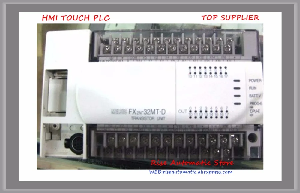 New Original Programmable Controller PLC Main Unit AC 220V 16 DI 16 DO Transistor FX2N-32MT-D FX2N-32MT-001