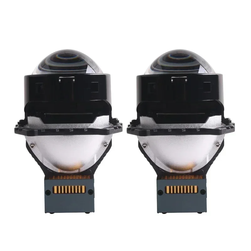 Sanvi L60 Auto LED Projector Lens Headlight 5500K Bi LED Accessory For Camry Car Model With Dual LED Chips And Dual Reflectors