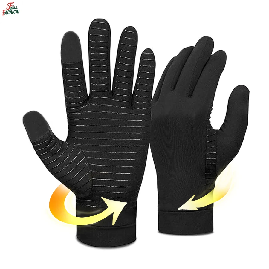 AliExpress Copper Compression Gloves for Women Men,Breathable&Moisture Wicking Hands Pain Carpal Tunnel Relief Full Finger Arthritis Gloves