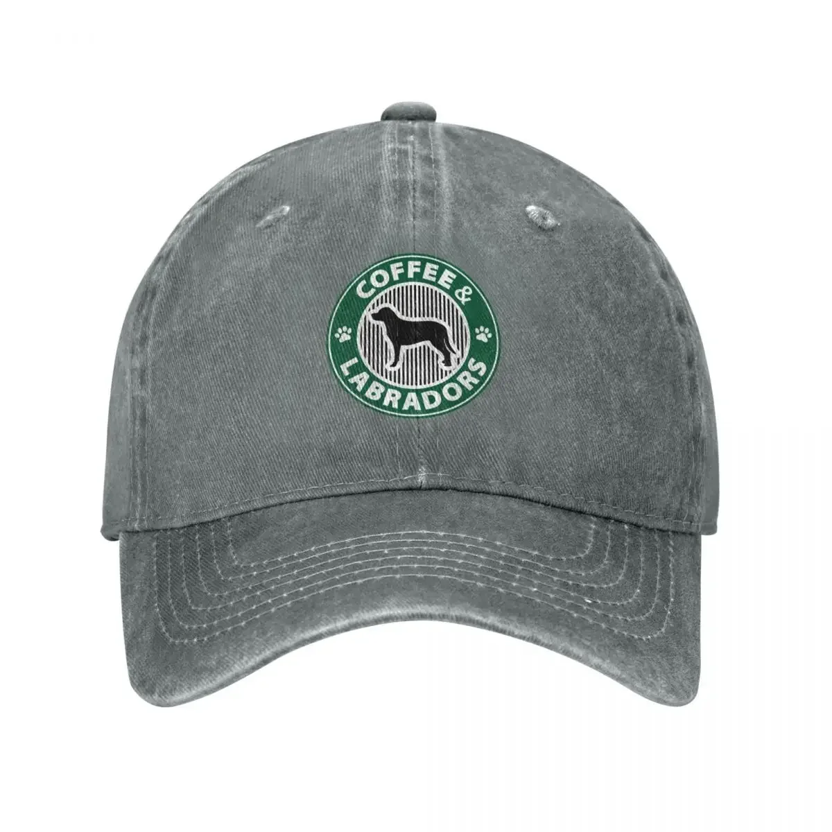 Coffee and Labradors - Dog lovers - Dog mom - Dog dad Baseball Cap Luxury Brand Beach Outing Golf Women Men's