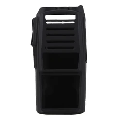 For Baofeng UV-82 Rubber Case UV82 Walkie Talkie Black Silicone Cover Dustproof Wear Resistant Black Radio Case Accessories