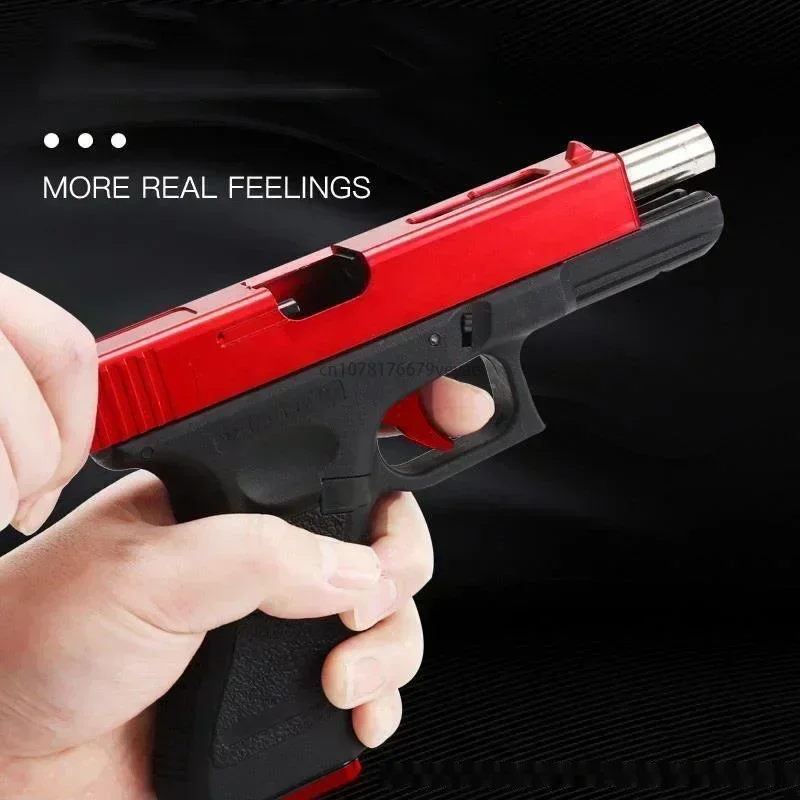 G18 Alloy Toy Fires Plastikowe pociski o dużej sile i dużym zasięgu Jest najlepszym prezentem na urodziny dla dzieci