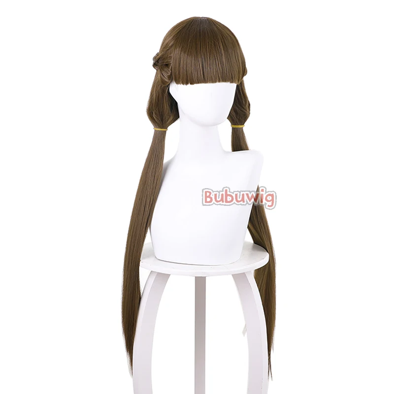 Bubuwig Synthetic Hair Love Live!Super Star!! Sakurakoji Kinako Cosplay Wig Women 80cm Long Straight Brown Wigs Heat Resistant