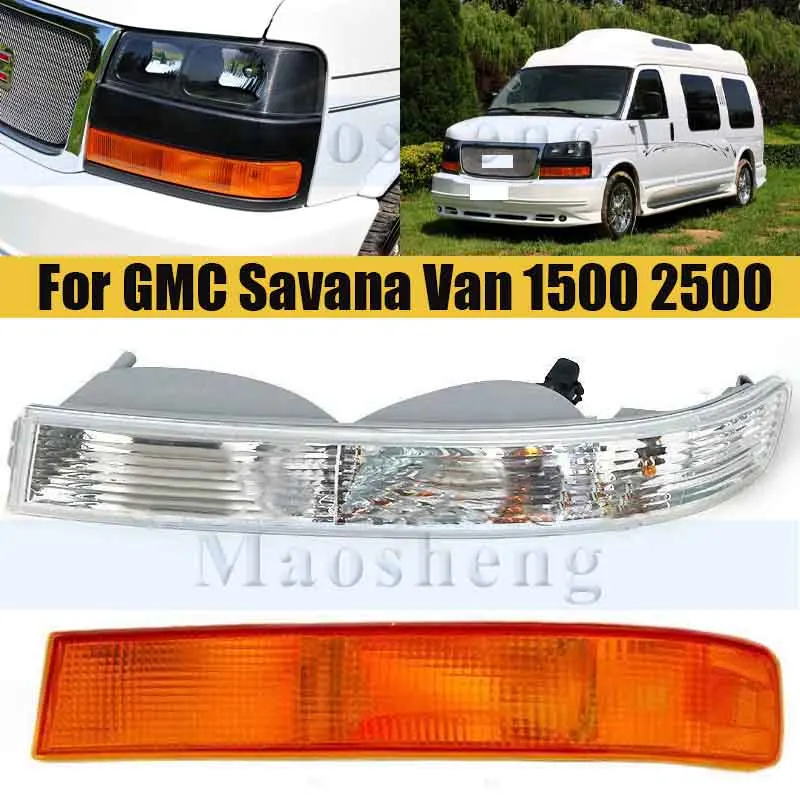 

Боковое брызговое зеркало, заднее освещение для GMC Savana Van 1500 2500 2003-2019, габаритная лампа для фар