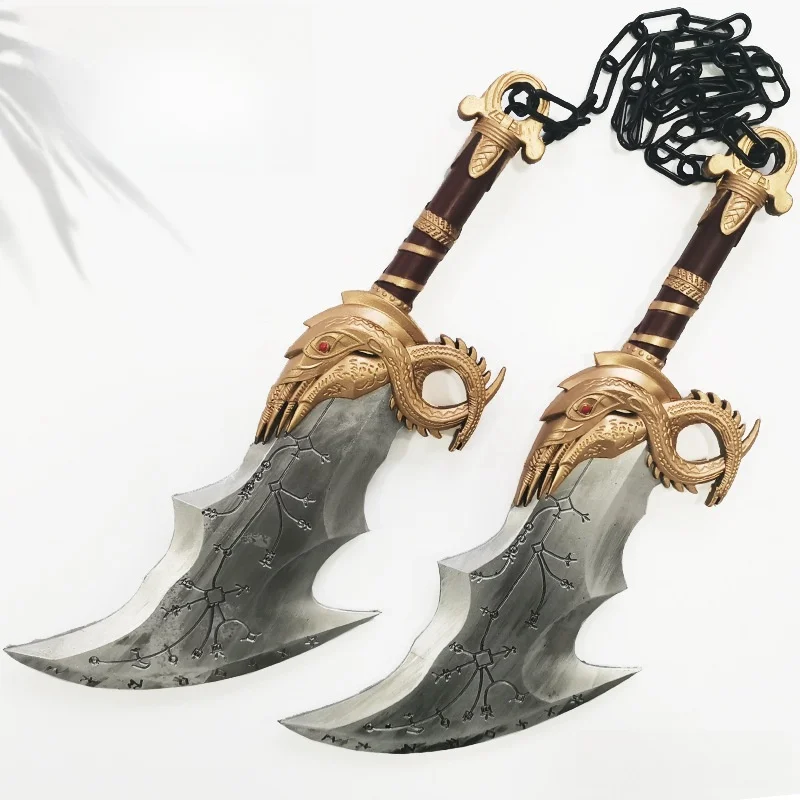 Real Size God of War 4 Katana Kratos Cosplay Prop Athena Blade Sword Ghost Leviathan Chaos AXE Japanese Katana Toy Anime Gifts view 2
