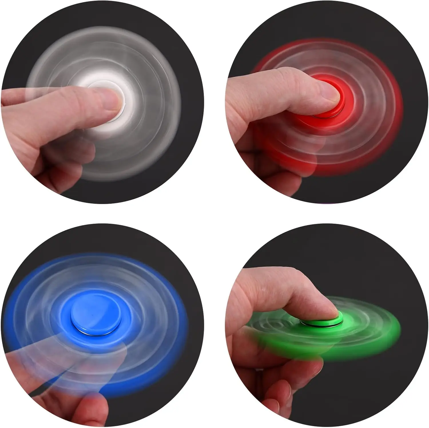 Brinquedos fidget spinners, pacote sensorial de mão em massa, brinquedos de ansiedade, redutor de alívio de estresse, lembranças de festa para crianças e adultos goo