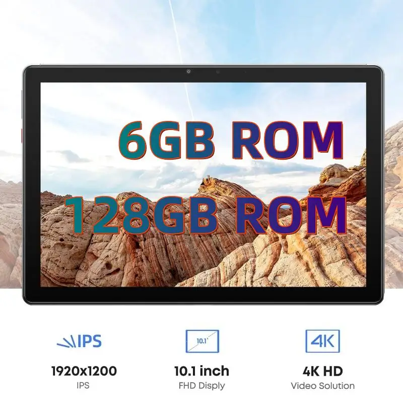 DS808 6GB DDR RAM 128GB ROM 10.1” LCD Screen Windows 11 Tablet 64-bit Intel Core N4500 CPU 1920x1200 IPS 2*Type-C Port