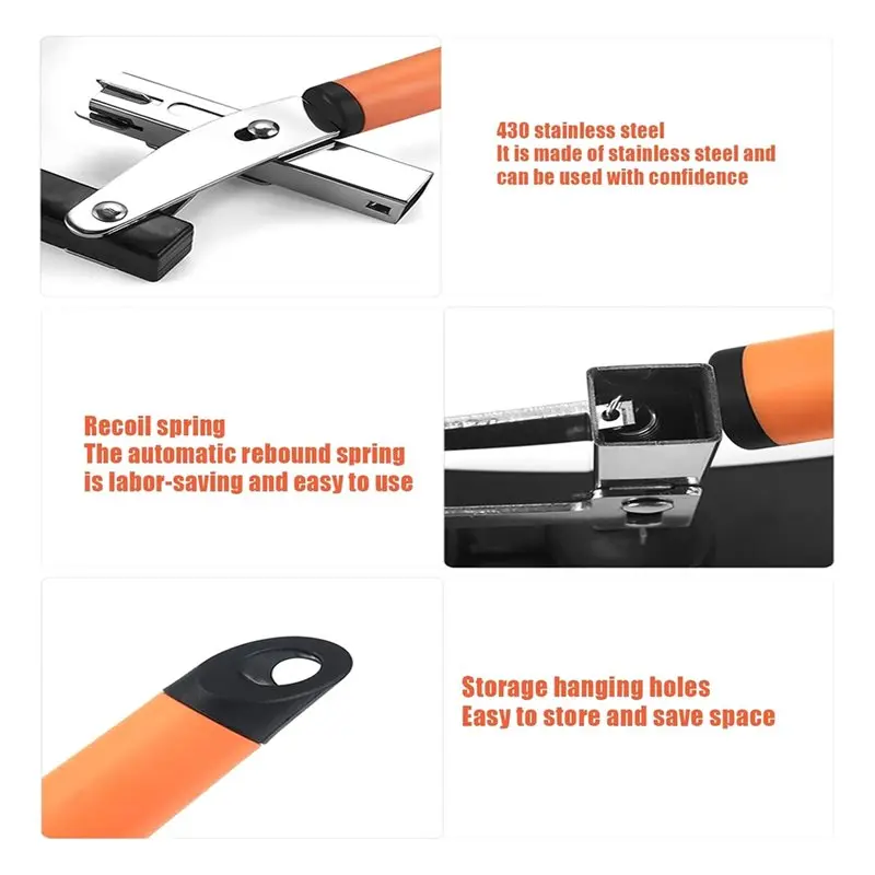Happy New- Steel Chestnut Opener-Compact Manual Sheller, Durable Stainless Steel Nut Cracking Tool For Easy Shell Removal Cracke