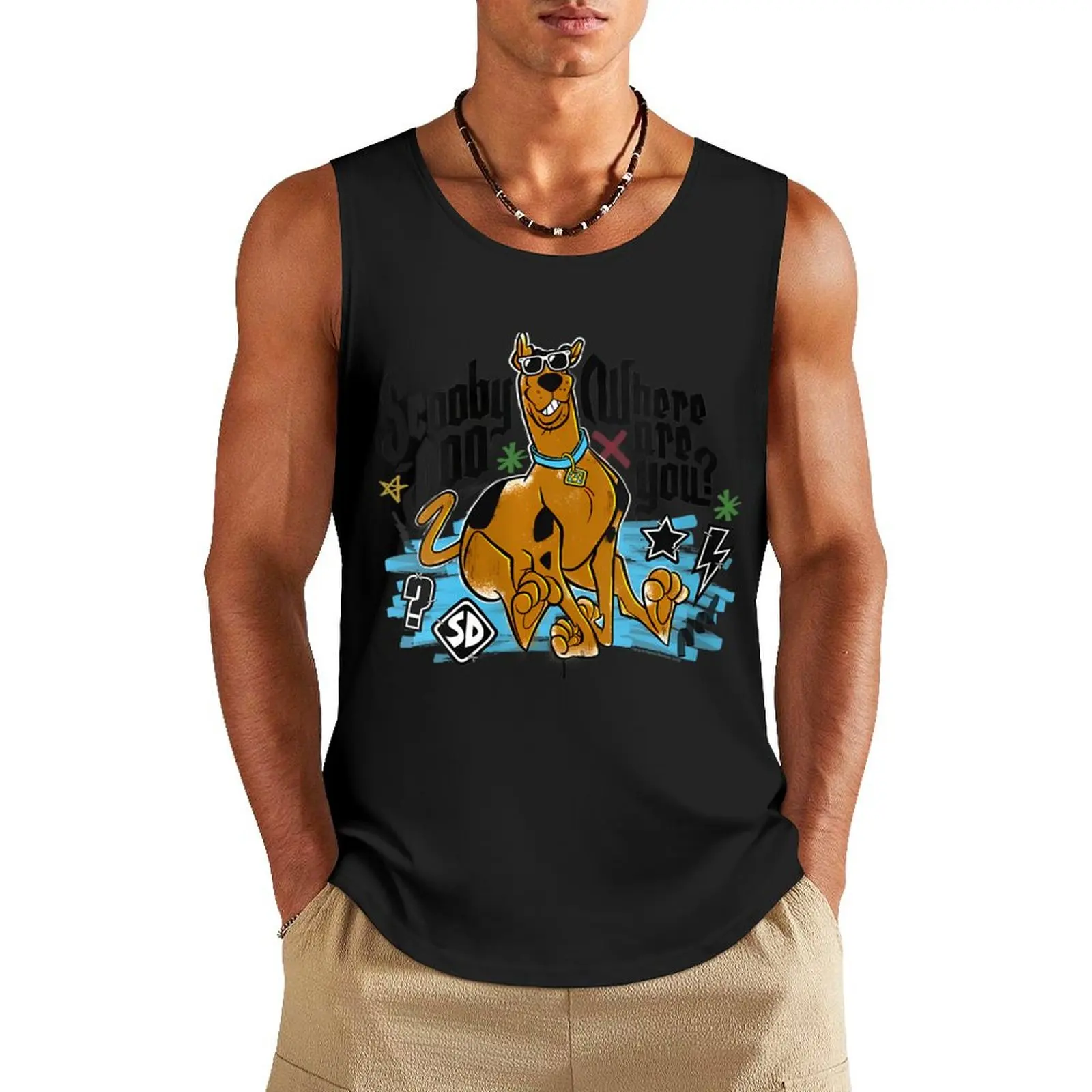 

Vintage Movie - Vintage Cartoon Tank Top cool things mens clothing anime top