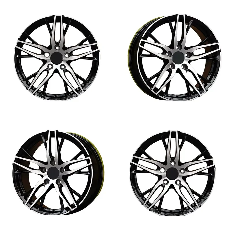 18-19inch for Honda Accord for Civic Aluminium Alloy Wheels New Flow Formed 5X114.3 PCD Rims Black Machined Face 35mm et