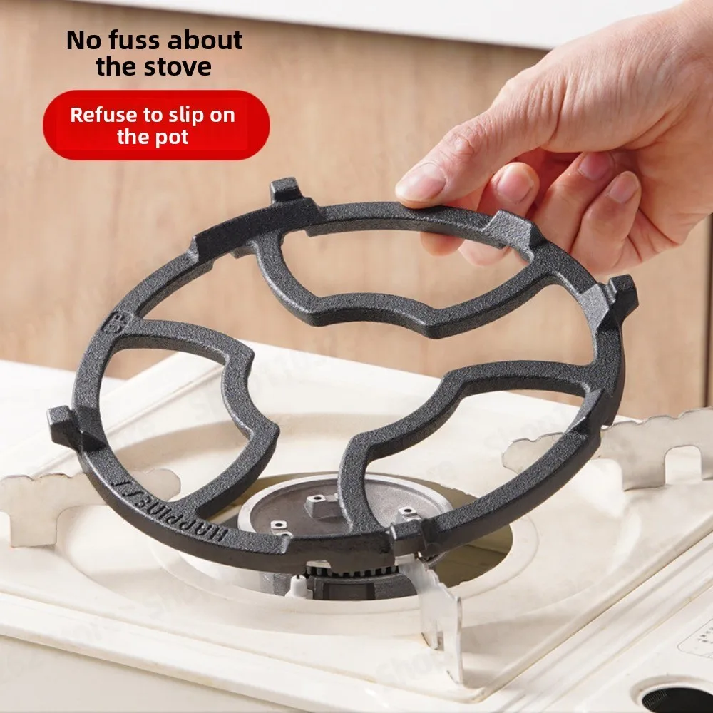 Gas Stove Pan Support Rack Anti Slip Trivet for Small Pot Milk Pan Casserole Clay Pot