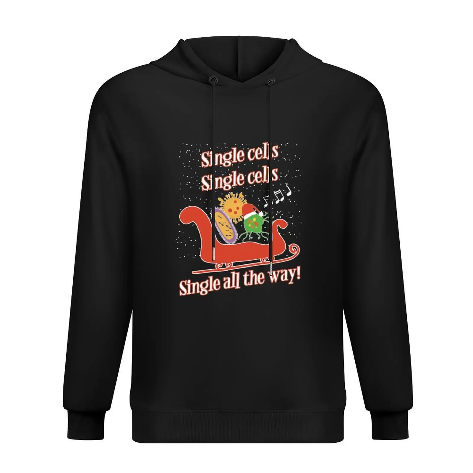 

SINGLE CELLS Funny Science Biology Nerd for Christmas Hoodie men clothing autumn new products hoodie graphic