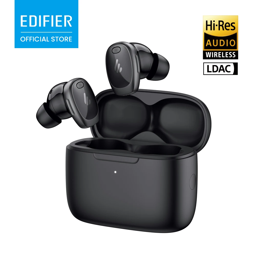 Image of EDIFIER NeoDots Hybrid BA&Dynamic Driver TWS Ohrhörer -48dB ANC Hi-Res LDAC Bluetooth 5.4 56 Std. Spielzeit Kabelloses Laden