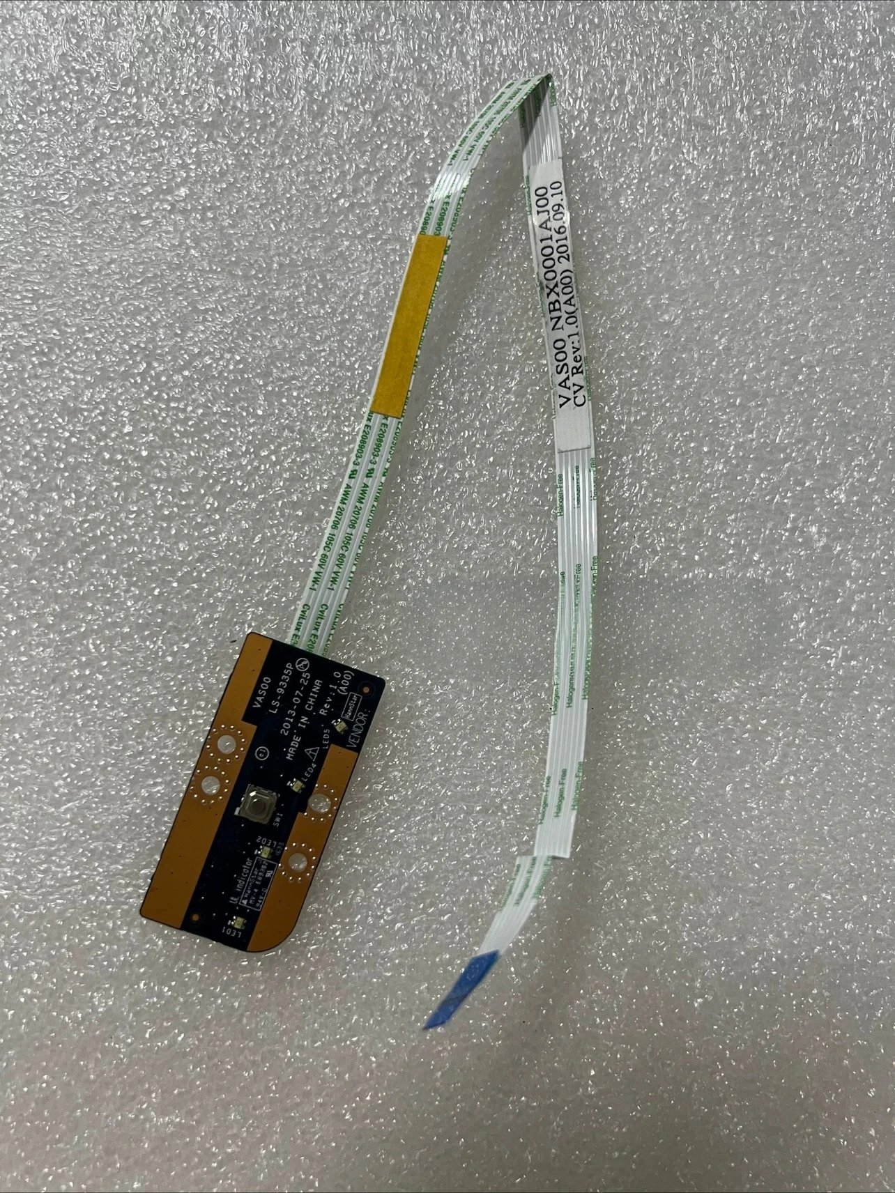 For Dell Alienware M17X R5 P18E New Switch Board Power - On Small Board LS-9335P, Laptop Internal Repair Part