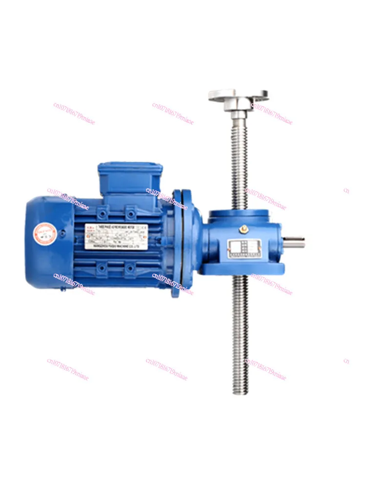 Worm gear screw lift, small lifting platform, adjusting screw, electric hoist high-precision vertical