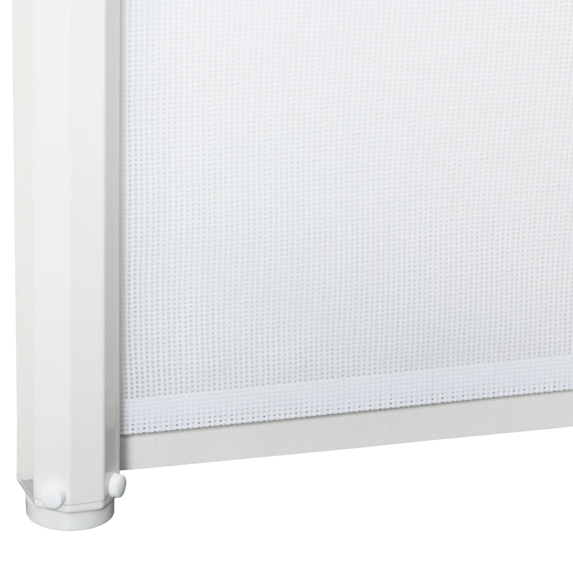 PawHut Retractable Pet Safety Gate, Folding Stair Barrier, Guard Door