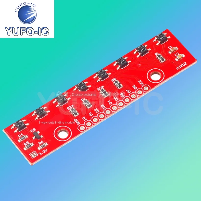 Free Ship 3pcs Eight-Way Tracking Module Sensor 8-Way