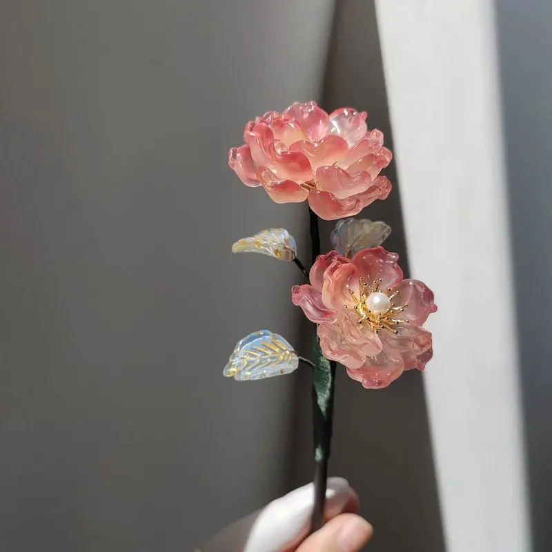 

Trending Hair Claw for Women Volume Barrettes Long Thick Hair Retro Bun Holder Hanfu Hair Stick Accessories Vintage Hairpin