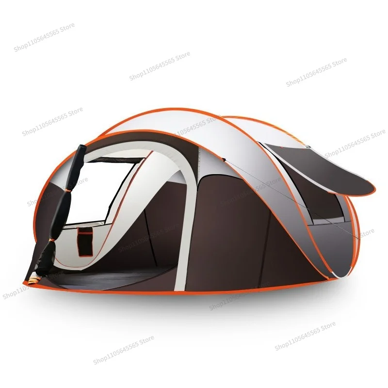 Fully Automatic Quick Opening Tent Outdoor 3-4 Person Folding Portable Tent Throwing Beach Camping