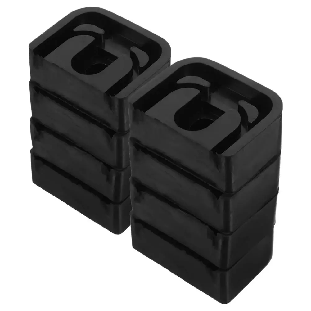 8Pcs Universal Rubber Anti-Vibration Pads for Air Conditioner Outdoor Units Noise Reduction Vibration Isolation Shock Absorbing