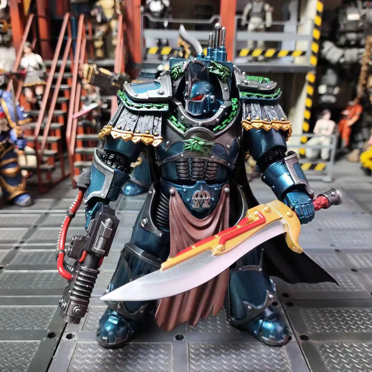 【JOYTOY】ألعاب شخصيات الحركة Warhammer 40K Alpha Legion 3 قطع 1/18