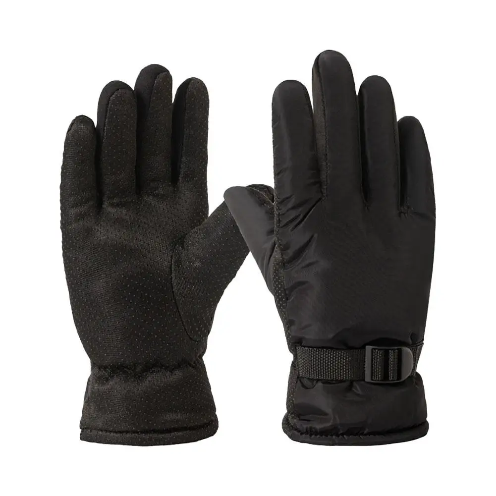 Fleece-lined Winter Warm Keep Ski Gloves Waterproof Windproof Snowboard Skiing Gloves Snowmobile Motorcycle Mittens Touch Screen