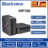 Blackview MP100 NEW Mini PC AMD R7 5700U/5825U  Windows 11 8-Core 16-thread 16GB DDR4 512GB/1TB SSD WiFi 6 Mini Computer PC