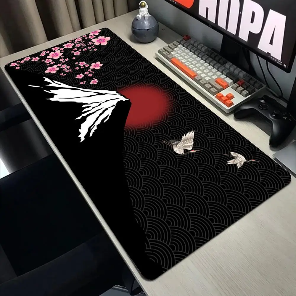 Mount Fuji Mouse Pad Large Computer Office Game Table Mats XXL Rubber Anti-slip Gaming Keyboard Mousepads Long Desk Pads 300X600