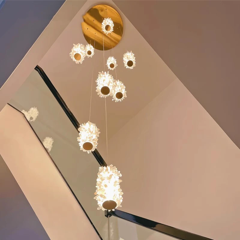 Modern LED Chandeliers para Home Decor, Luzes penduradas, Sala de estar, Sala de jantar, Iluminação interior