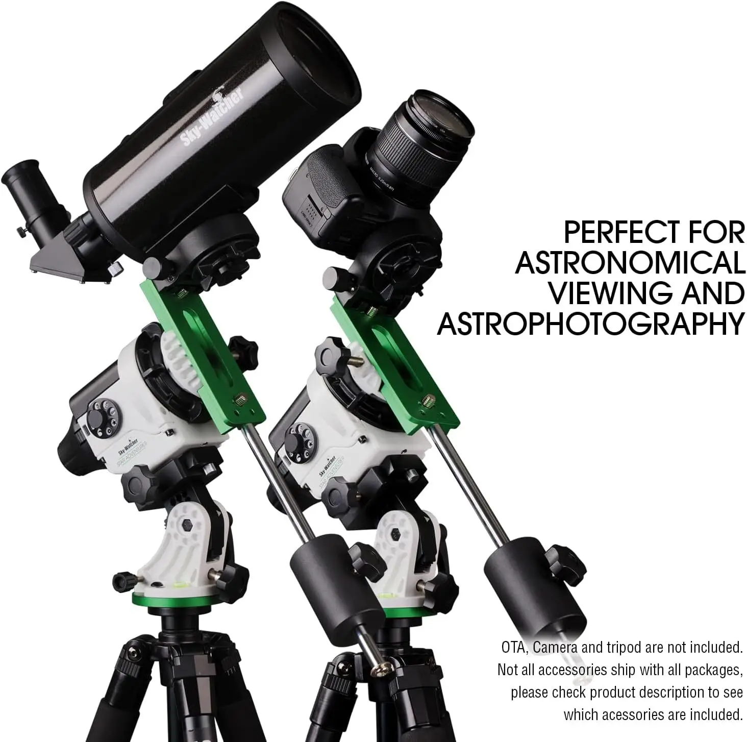 Pakiet Star Adventurer 2i Pro – zmotoryzowany uchwyt równikowy DSLR Night Sky Tracker do przenośnych lunet nocnych