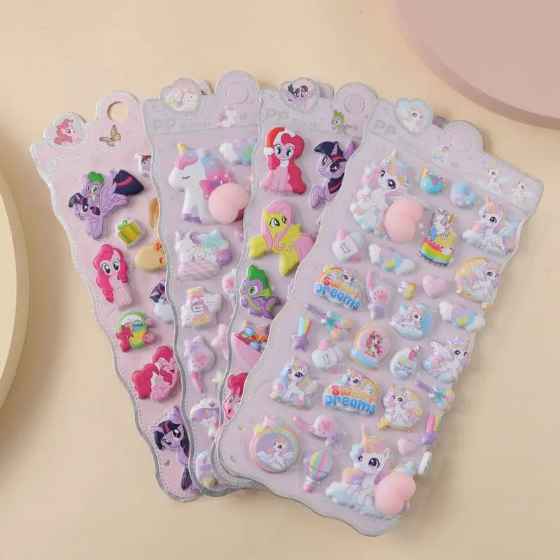 

Thickened Stickers Cute Cartoon Unicorns And Pandas Stress Relief Paste For Children Office And School Supplies Stationery