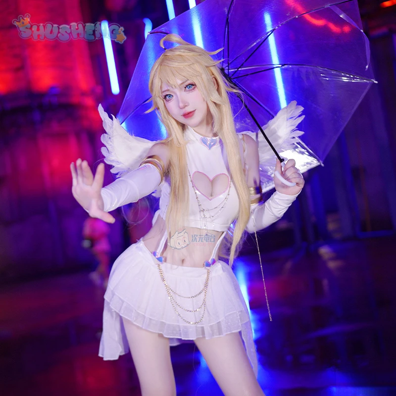 Panty & Stocking with Garterbelt Panty · Anarchy Stocking · Anarchy Cosplay Costume Sweet Lolita dress wig Halloween Woman unifo