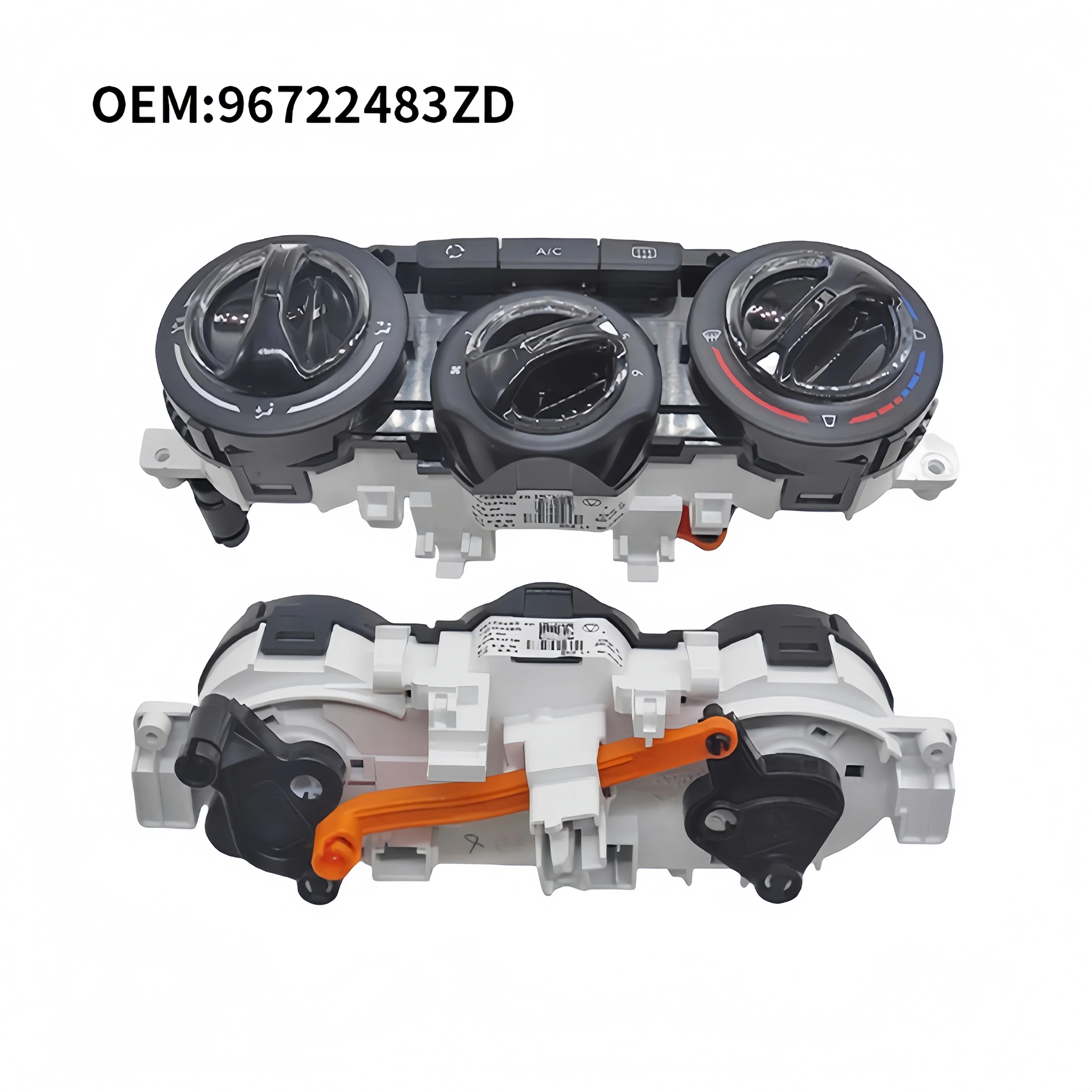 

96722483ZD Original new Panel Temperature Heater Switch Knob Air Conditioner Control Panel For Peugeot 2008