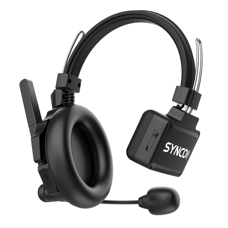 2026 Xtalk XPro 2.4GHz Wireless Intercom System XLR Remote Headsets & Microphone 2-13 People Expanded Team Communication