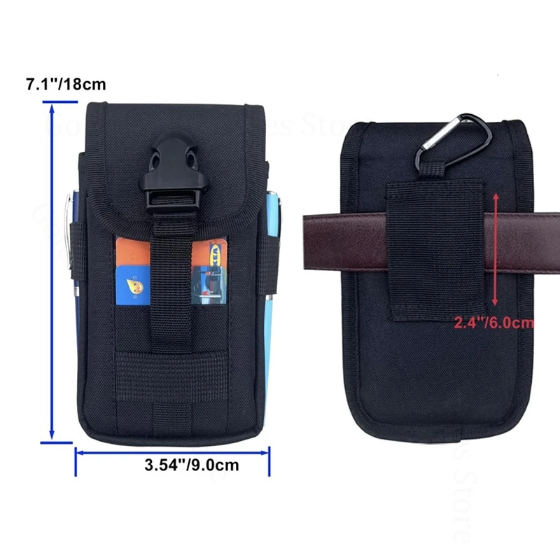 متعدد الطبقات فتحة للبطاقات حافظة الهاتف الحقيبة ل Unihertz Shark 5G Tank 3S 2 Pro حزام الخصر حقيبة 8849 Tank 3 Pro Mini 1 Jelly Start 24