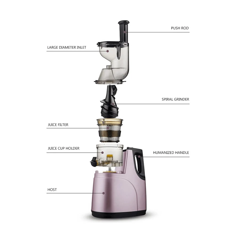 2025 Version Orange Juicer Portable Blender Household Residue Separation Large Diameter