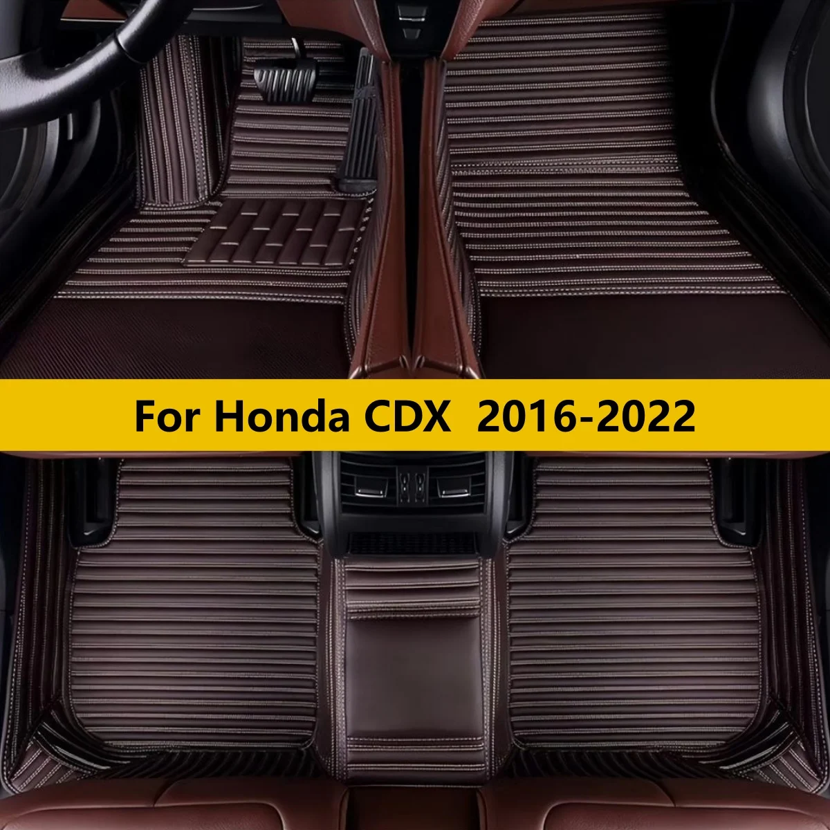 

Auto Carpets Car Floor Mats For Honda CDX 2016 2017 2018 2019 2020 2021 2022 Custom car floor mats vehicle foot mat rugs