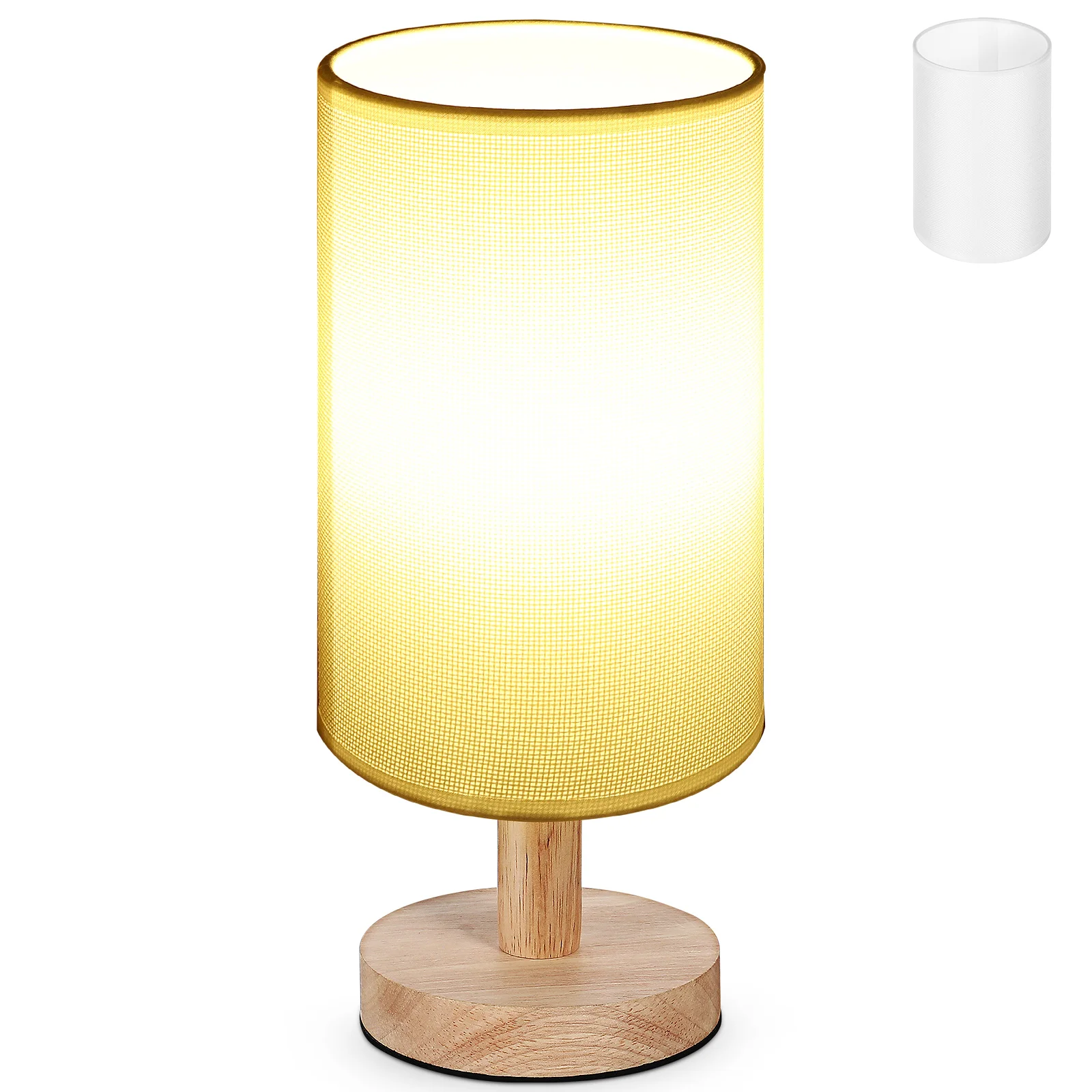 

Круглый абажур, тканевый цилиндр, сменный настольный абажур E27, светильник, мягкий светильник, домашний декор, льняной абажур, прикроватный