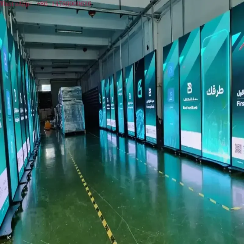 Custom Waterproof & LED DisplayHigh Brightness P2 Digital Various Sizes Factory Movable Advertising Indoor Screen Ledposter Disp
