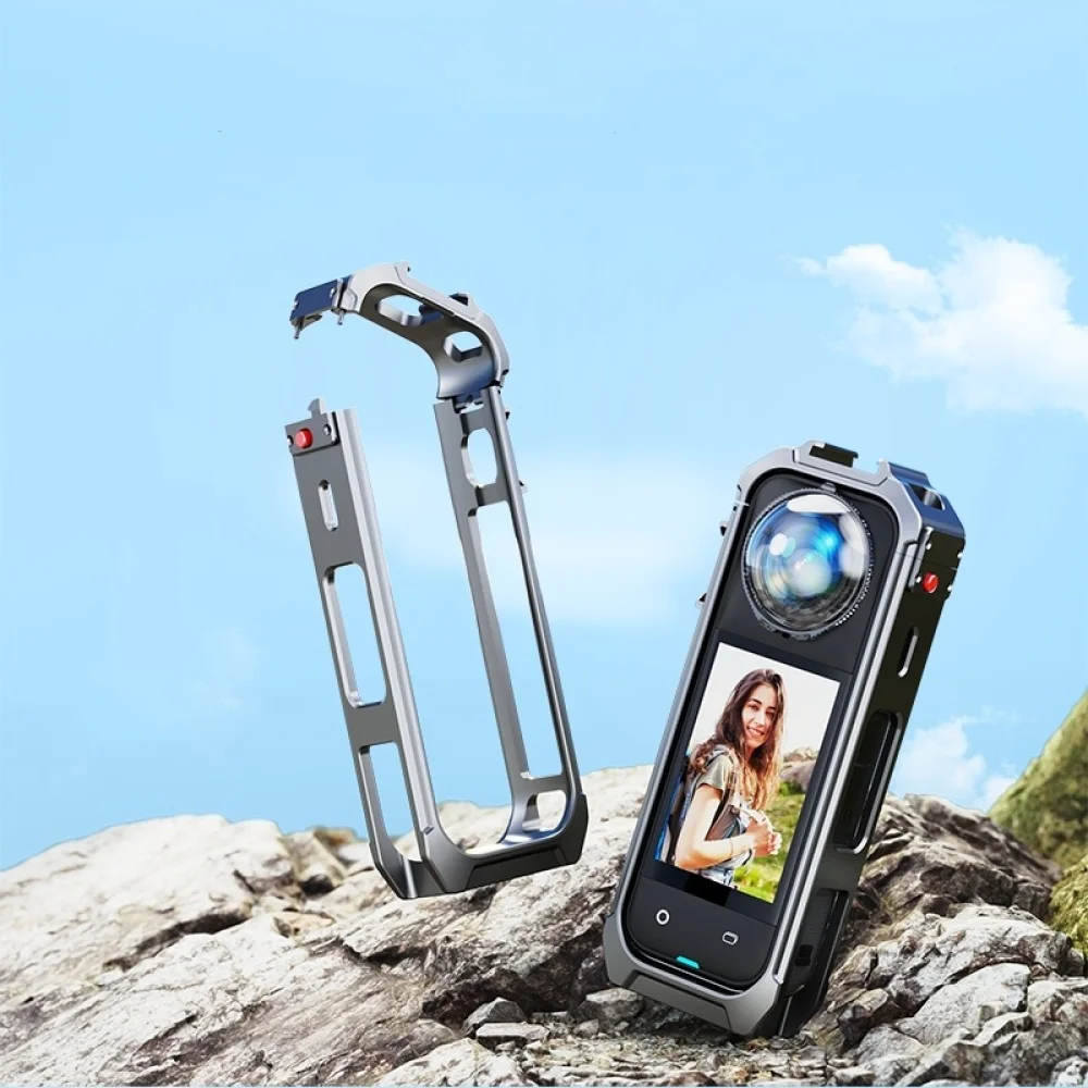 for Insta360 X5 Metal Frame Protective Bezel Sports Camera Accessories