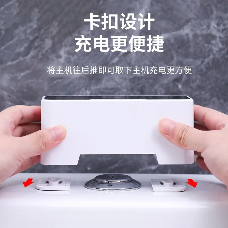 Suitable for household touch-free toilet, no punching and flushing toilet, induction flush