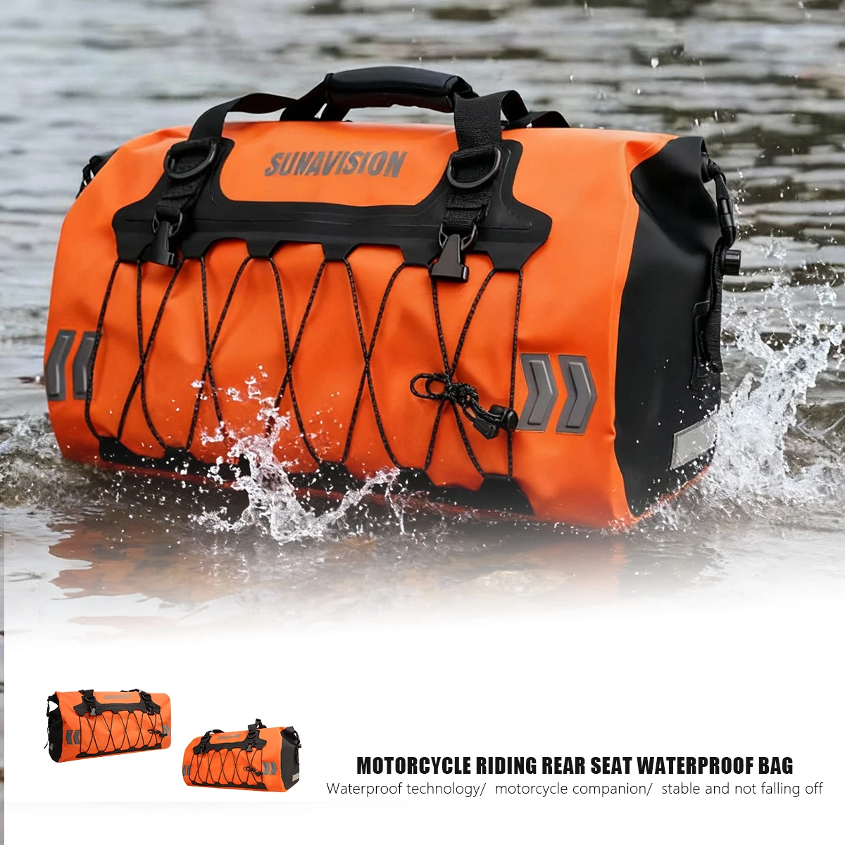 ユニバーサルテールバッグ-オートバイ用ドライバッグ-テールダッフルバッグ-スキー旅行-ハイキング-キャンプ-ボート乗船-乗馬-釣り-アウトドア荷物バッグ