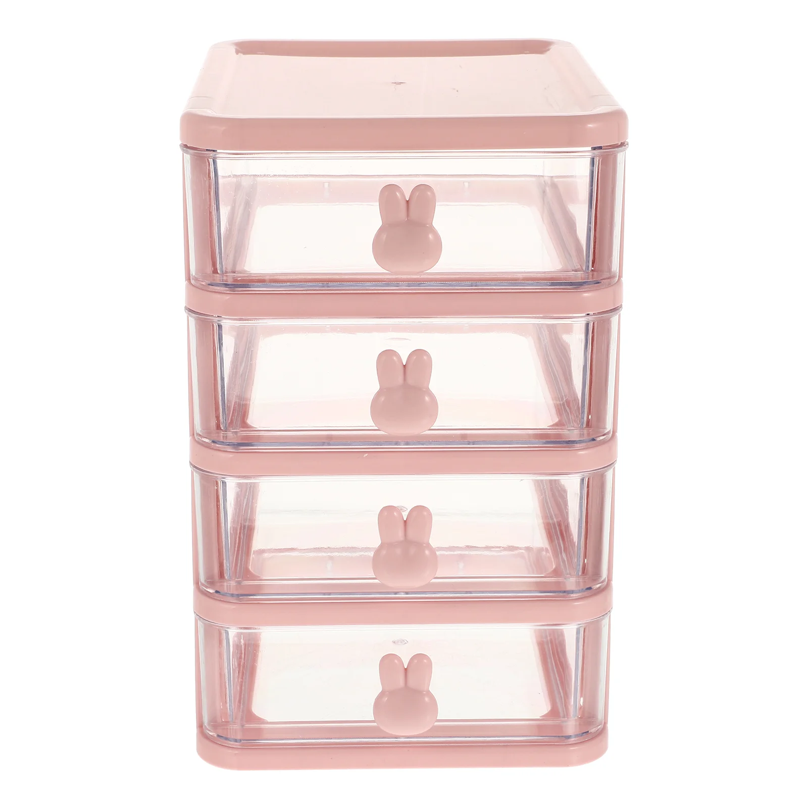 

Desktop Storage Bins Drawer Box Transparent Table Organizer Portable Small Drawers